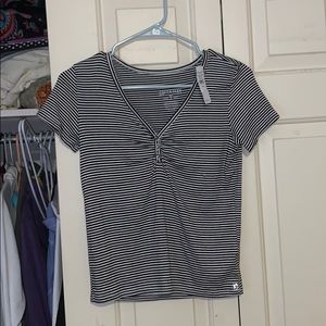 American eagle stripped shirt